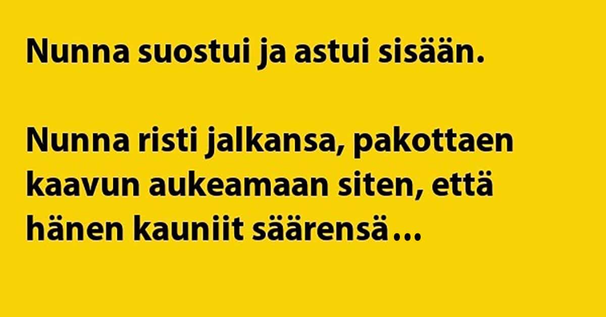 VITSIT: Pappi ottaa nunnan kyytiin – sääret sekoittavat miehen pasmat