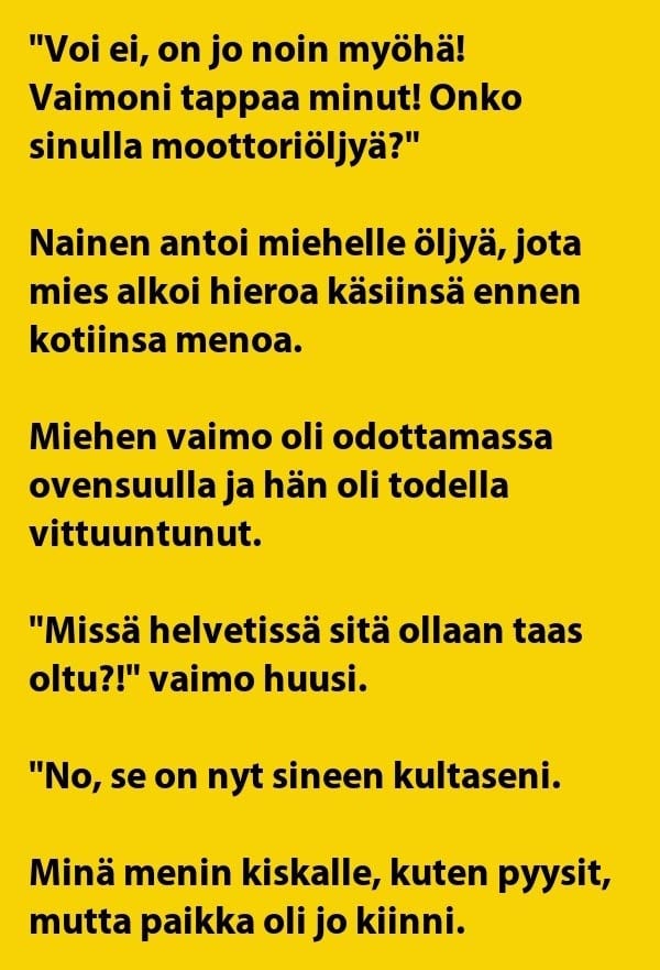 VITSIT: Kioskireissu johtaa salasuhteeseen – vaimon usko koetuksella