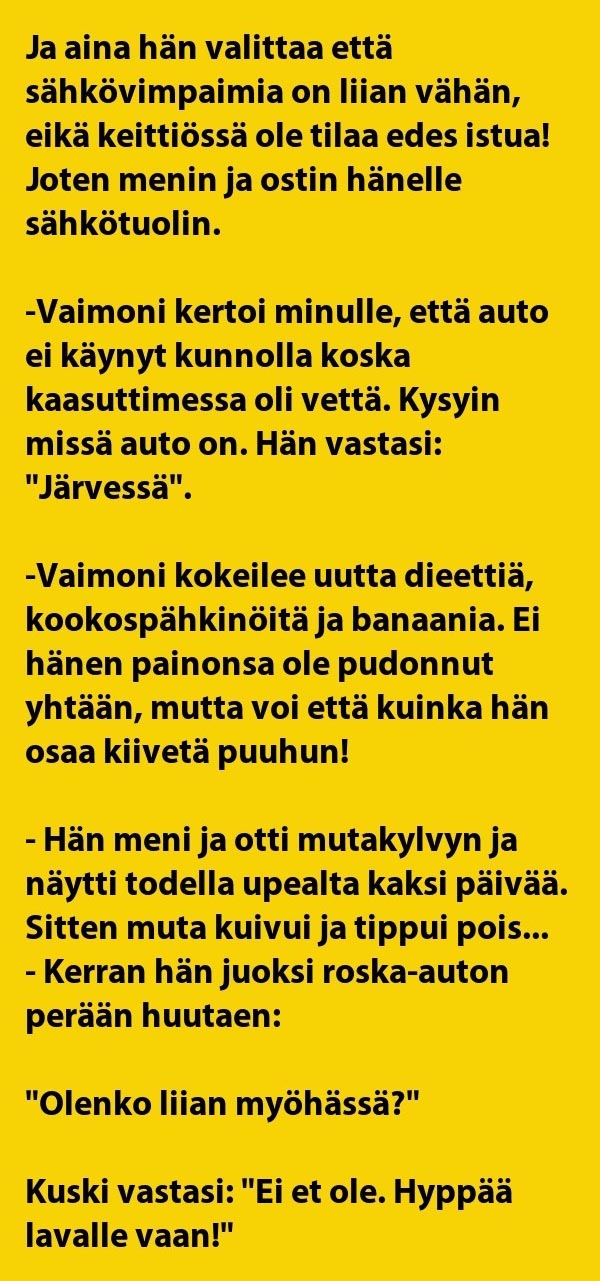 VITSIT: Pariskunta on oivaltanut kestävän avioliiton salaisuuden – tämä konsti käyttöön