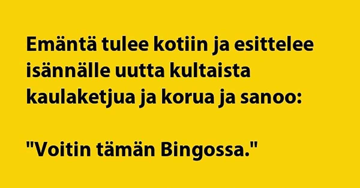 VITSIT: Vaimo esittelee kalliitta ostoksiaan – mies tekee saunassa johtopäätöksen