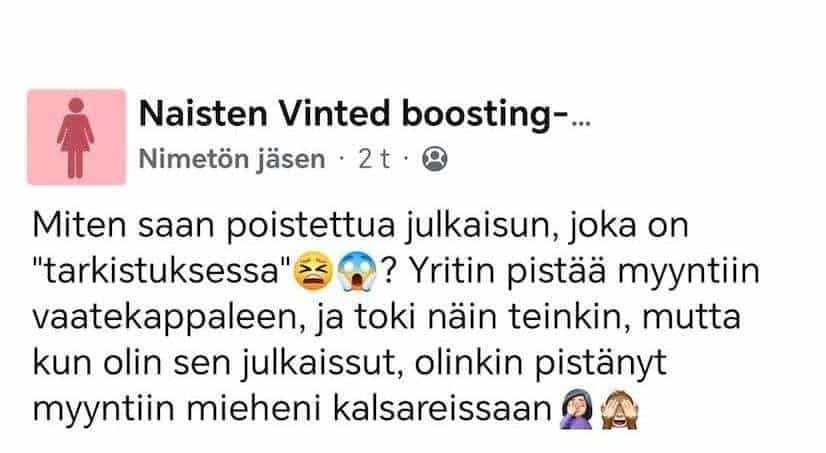 Naisen myynti-ilmoitus menee pieleen – myy vahingossa miestään