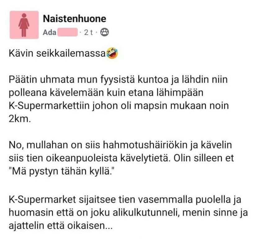 Naisen urhea kuappareissu johtaa todelliseen seikkailuun
