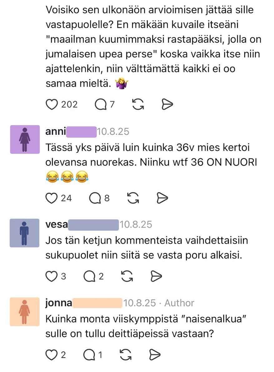 Viisikymppinen miehenalku seuraa vailla